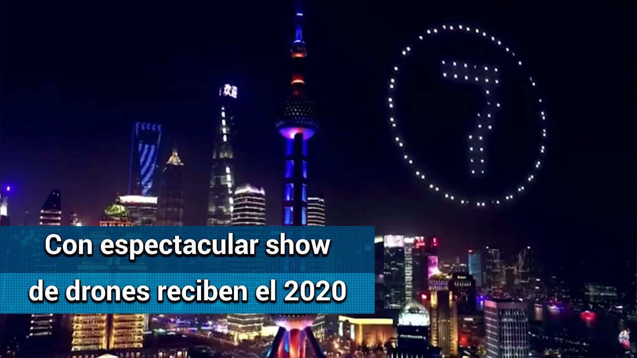 Shanghai drone show 2056